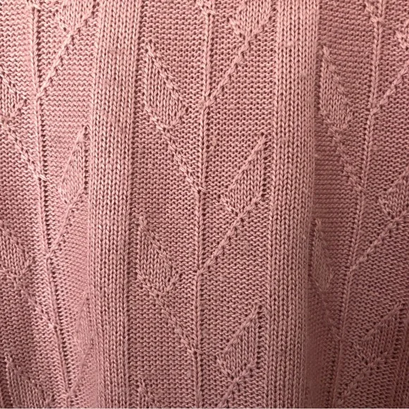 Alfred Dunner Blush Short Sleeve Sweater - Picture 5 of 6